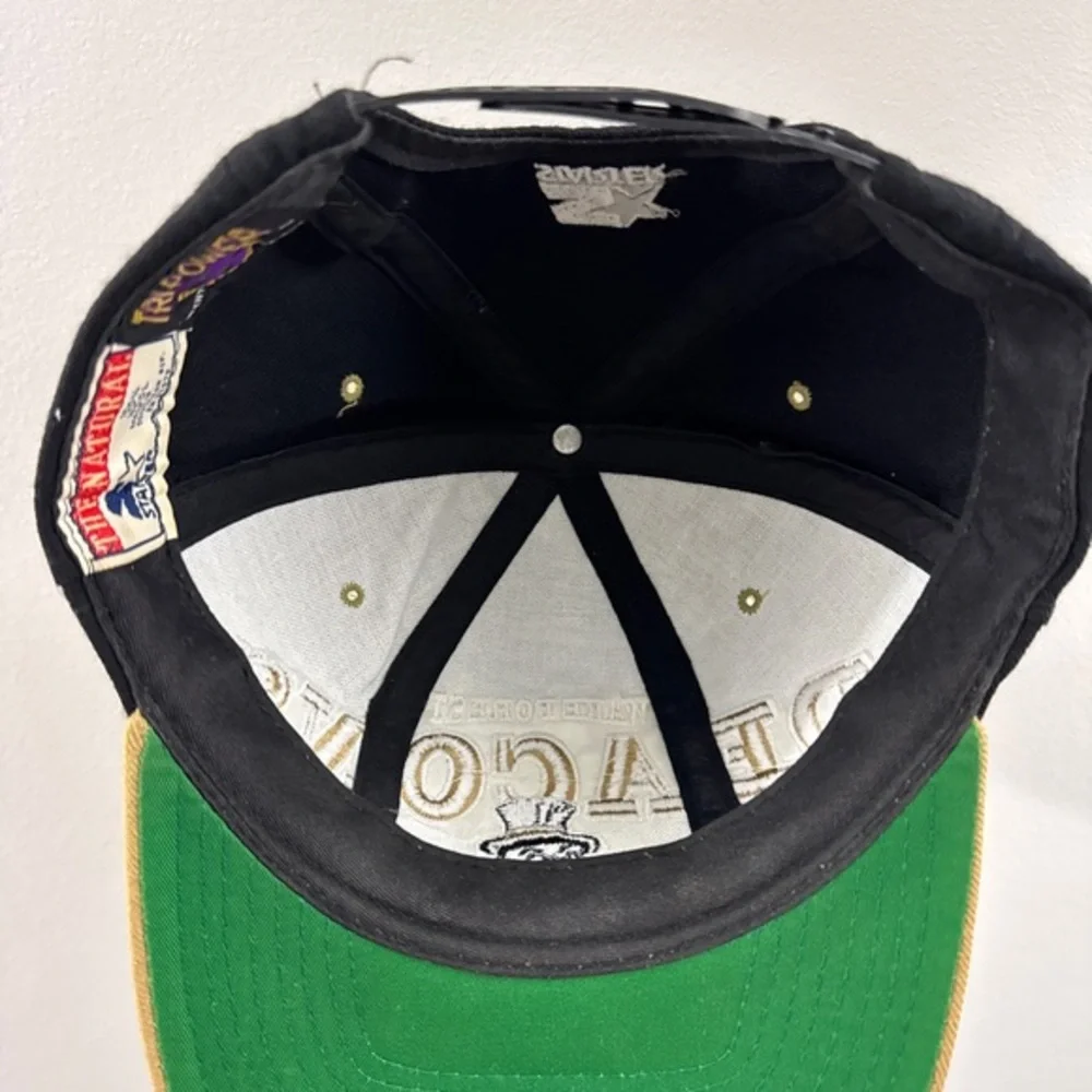 Vintage Starter Wake Forest Demon Deacons Wool Snapback Hat 90s Embroidered